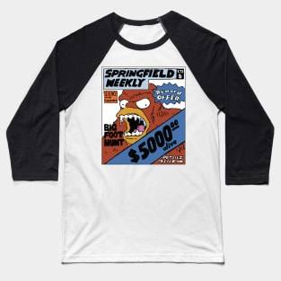 Springfield Weekly color Baseball T-Shirt